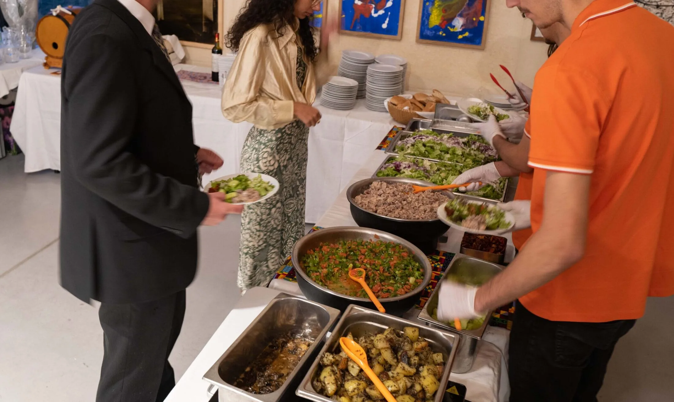 Buffets colorés & savoureux de mariage