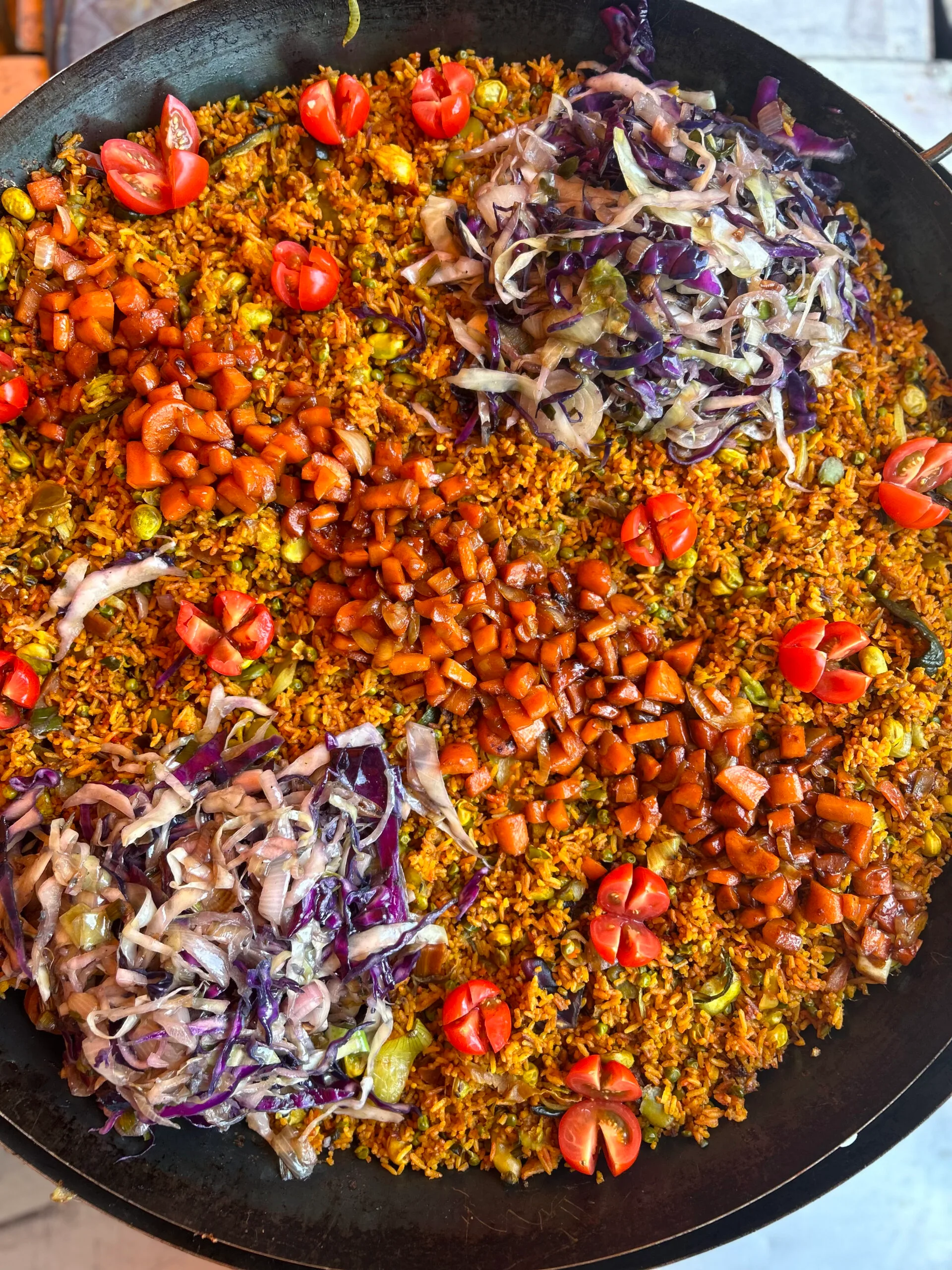 paella géante à la ABANA traiteur